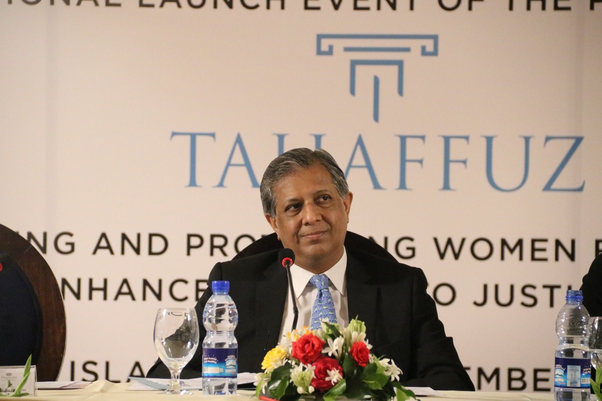 unwomen_pak's tweet photo. #HappeningNow
National launch of programme #Tahaffuz  funded by the Bureau of International Narcotics &amp; Law Enforcement (INL) of @StateDept with UN Women 🇵🇰 and @MoLawJusticeof1 on "Preventing and Protecting Women from Violence through Enhanced Access to Justice and Services" https://t.co/fiwXVa0Grz