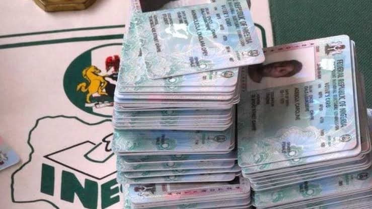 GovoteNg's tweet photo. Wherever you are across Nigeria, go out today and pick up your PVC from your INEC LGA office if you registered between 2015 to 2021.
Your PVC is ready for collection, stop the procrastination. PVC is the only tool to #vote.
#NigeriaDecides2023
#NoPVCNoVote
#PowerOfYourPVC https://t.co/onXAIOJ9F0