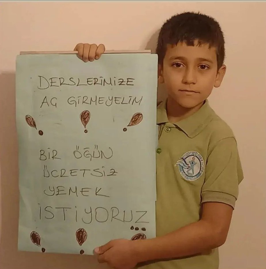 Öğrencilere bir öğün ücretsiz yemek verin!
#yüzyılınkonutprojesi #ZamGeldi