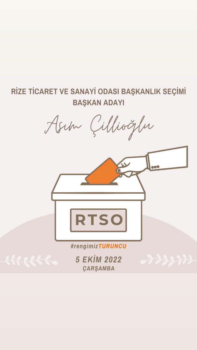 CilliogluAsim's tweet photo. Son yirmi yıldır #rizetso dergilerinde genelde plaket alıp verenlerin aksine, katma değer ve istihdam yaratacak olgular ile #reelsektör için çalışan bir başkan ve ekibini #5Ekim2022 sandıkta bir oyla seçmeye #varmısın

@RizeTSO Değişimi başlatmak için #önceben demeliyiz https://t.co/IBNY1eiQYR