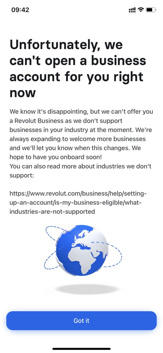 HelpDev_'s tweet photo. Seems not, thanks @RevolutApp https://t.co/QERawj8Yhx