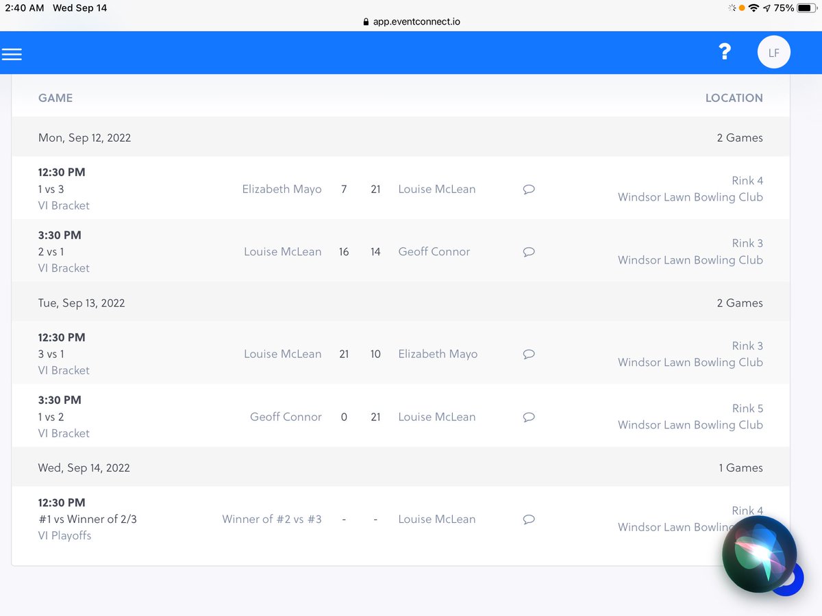 Louise is doing great!