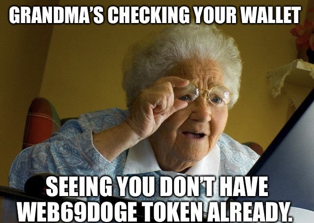 Web69Doge's tweet photo. Wallet update coming soon 😁😁 https://t.co/DDER8EZ3YG