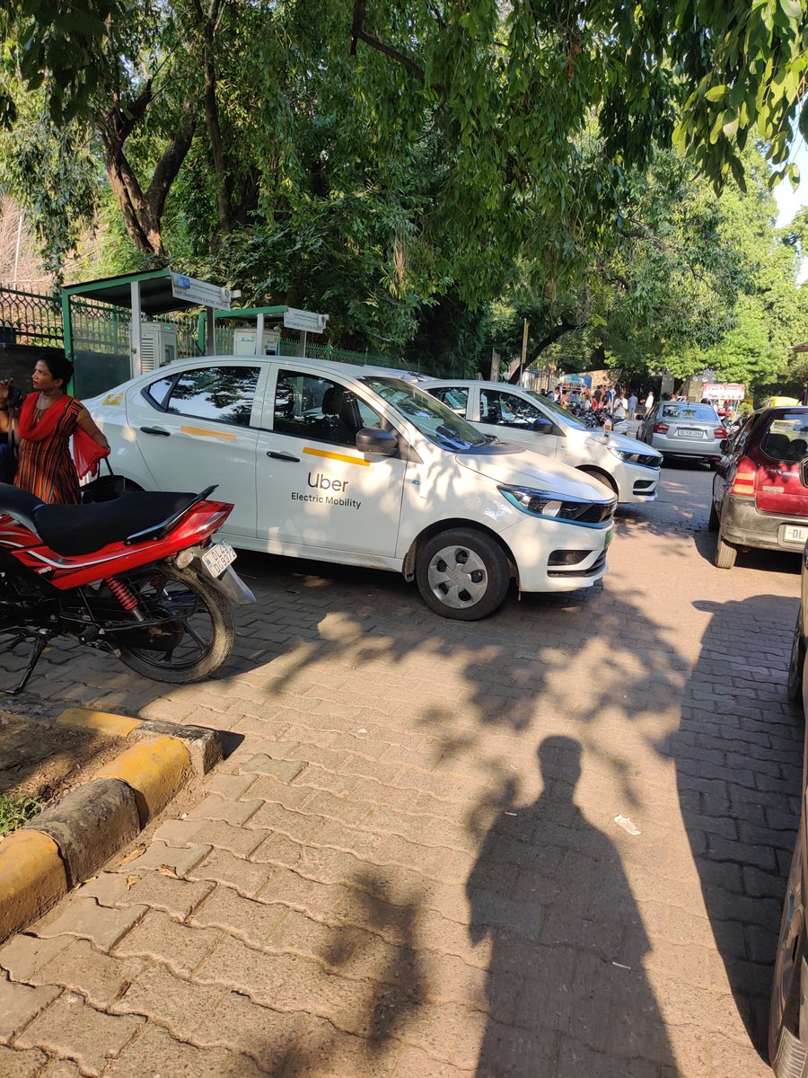The_GauravS's tweet photo. Spotted a @Uber_India & @Tatamotorsev electric car in Delhi the other day. When I asked the driver, he informed currently there are 40-50 cars under pilot run in Delhi Gurgaon Circle.
#Uber #EVisFuture #EVRevolution https://t.co/eUQgm4eJ0m