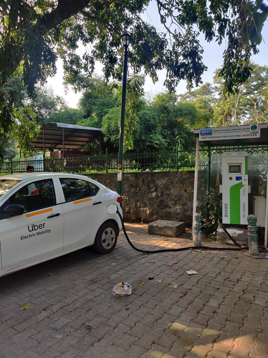 The_GauravS's tweet photo. Spotted a @Uber_India & @Tatamotorsev electric car in Delhi the other day. When I asked the driver, he informed currently there are 40-50 cars under pilot run in Delhi Gurgaon Circle.
#Uber #EVisFuture #EVRevolution https://t.co/eUQgm4eJ0m
