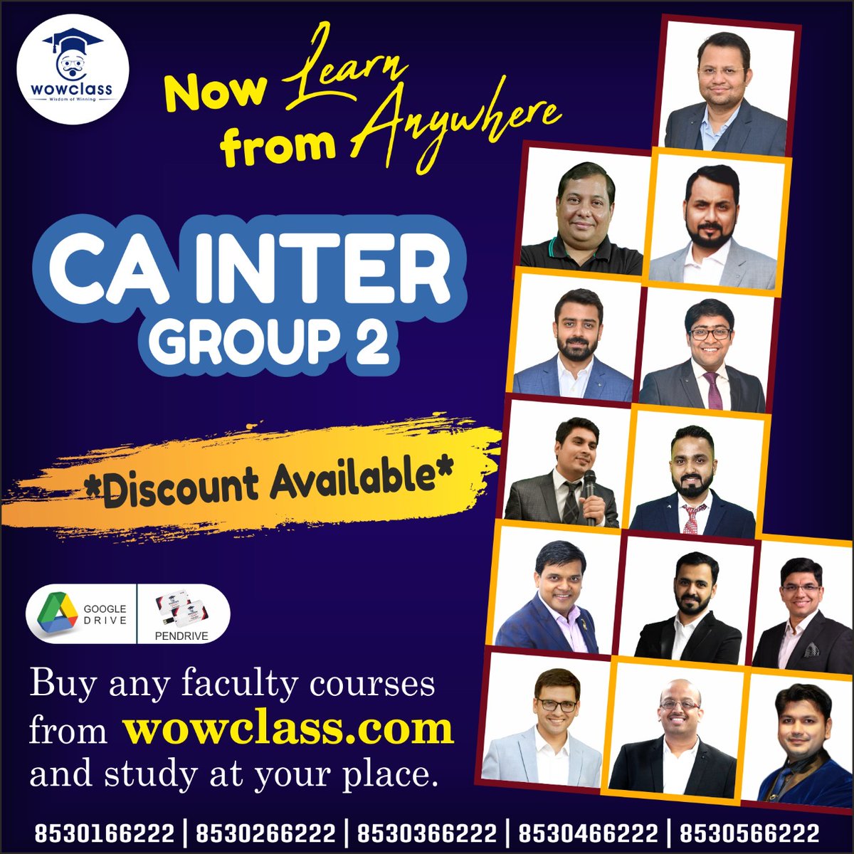 cadarshankhare's tweet photo. CA Inter Group 2 All Senior Faculty Courses Now Available at https://t.co/x0dXwlysZy Book Now! 

More Info Call Us :-  
8530166222  
8530266222  
8530366222 
 
Website :-  
https://t.co/XZGdsWR1wP 
 
#caresults #incometax #accounting #cmastudents #students https://t.co/8iafeXFeFC