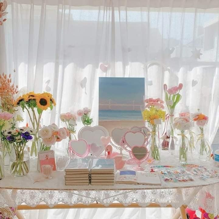 𝑐. on Twitter "pastel flower shop"