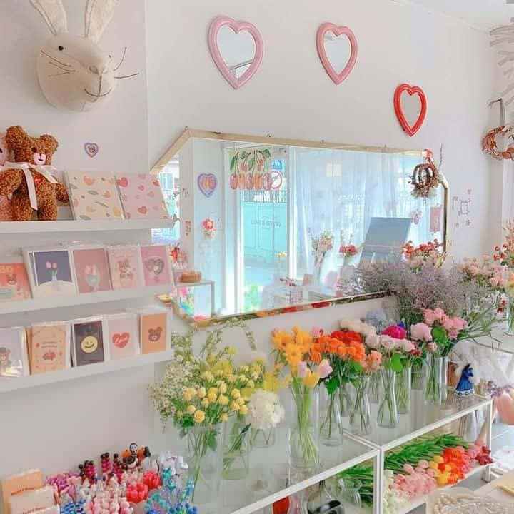 𝑐. on Twitter "pastel flower shop"