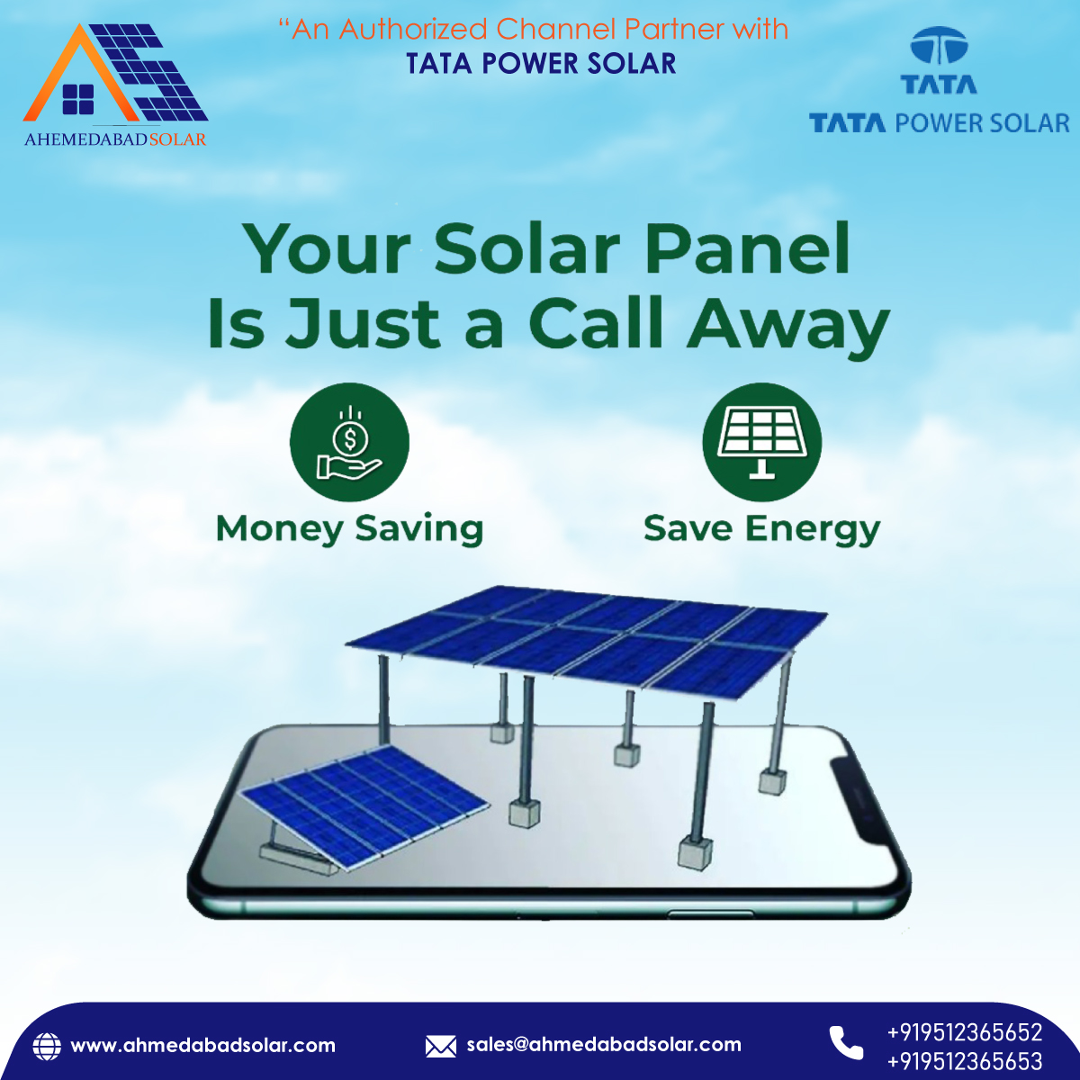 ahmedabad_solar's tweet image. Your Solar Panel Is Just A Call Away 

India’s most trusted and dependable rooftop solutions provider in Ahmedabad.

🌐 𝑽𝒊𝒔𝒊𝒕 𝒖𝒔 : ahmedabadsolar.com

#AhmedabadSolar #AhmedabadSolarAgriculture #SolarRooftopProvider #SolarEnergySupplier #TataPowerSolar #SolarSubsidy