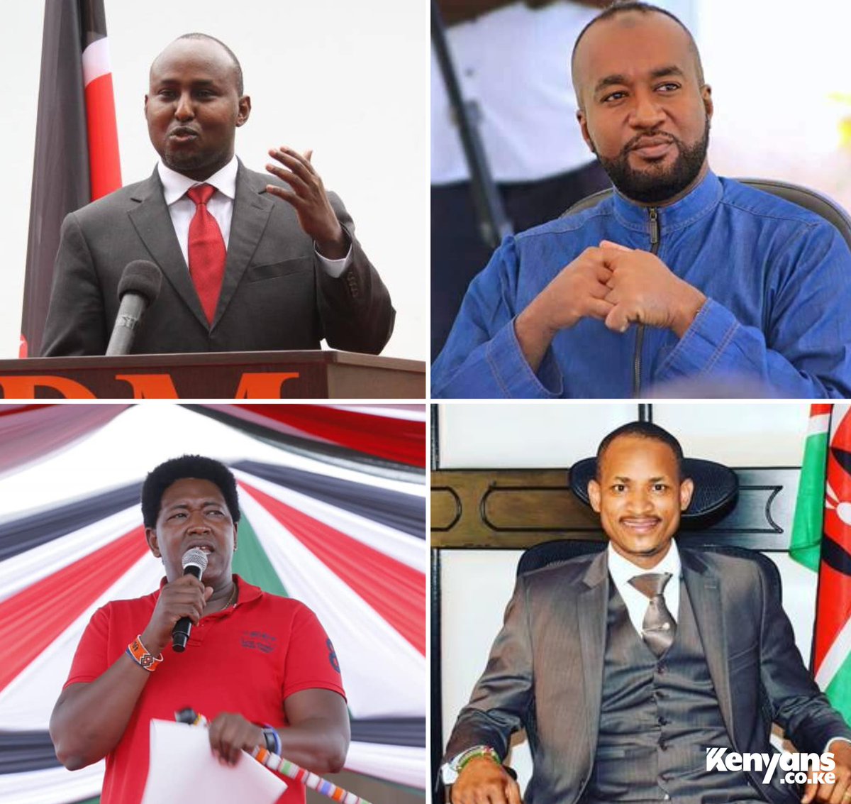 Who do you think will be Raila Odinga's successor? 1. Junet Mohamed 2. Hassan Joho 3. Ledama Ole Kina 4. Babu Owino