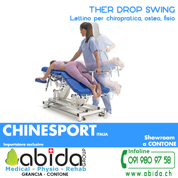 CHINESPORT SHOWROOM a CONTONE - Via Cantonale 29 - Forniture per fisioterapie e centri di riabilitazione. SOS AUSILIO - sono i negozi di ABIDA GROUP a Grancia e Contone dove visionare i prodotti. Tel 091 980 97 58 #ausili #rehab #salute #

 bit.ly/3lekLIg