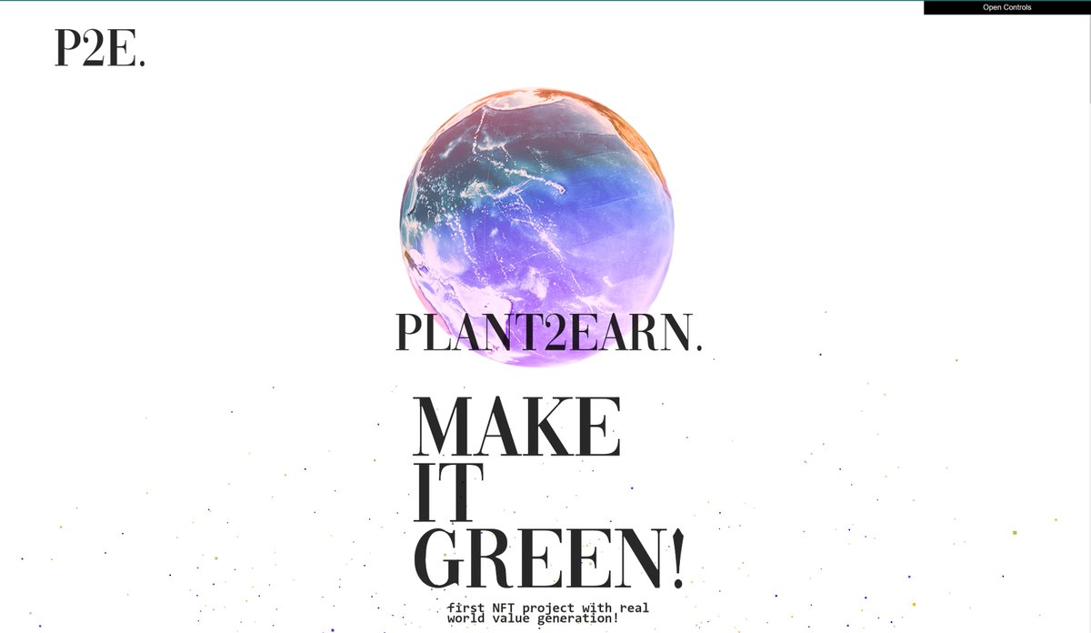 Plant2Earn? Imagine you play a garden simulation game and every time you plant a tree a real fruit tree is planted! When you care for the virtual tree, you can harvest its fruits and earn money! Blockchain is making this possible.
swissmade.xyz/P2E
#Web3 #threejs #Play2Earn
