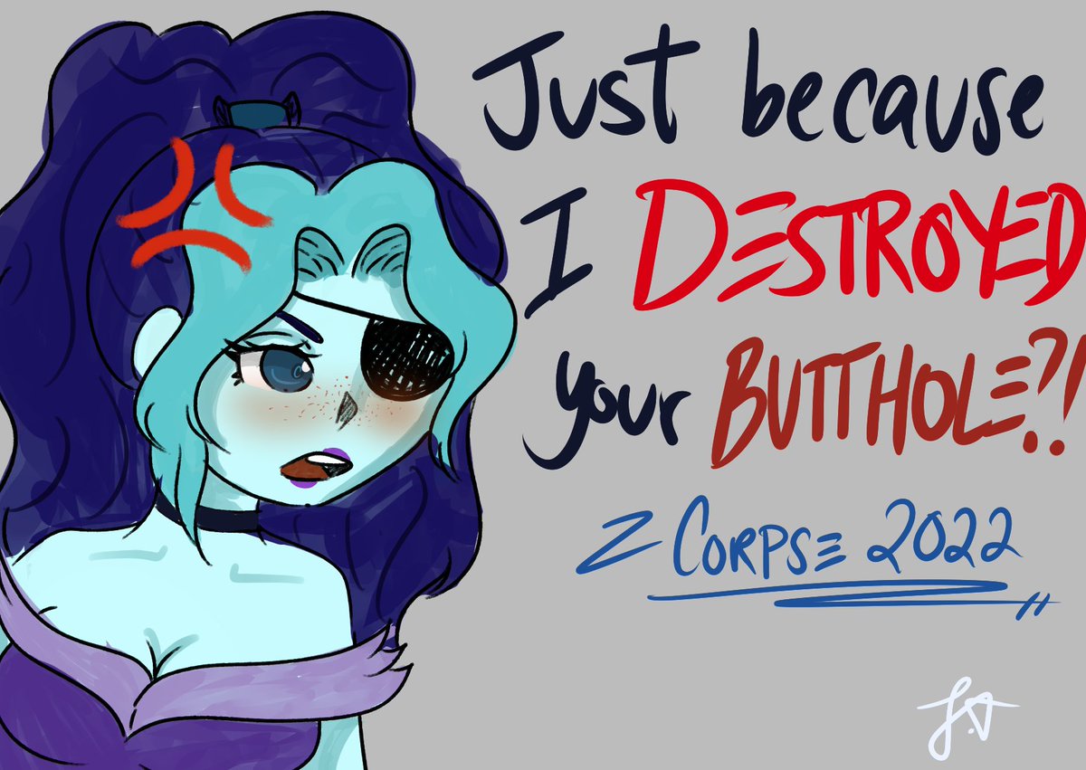 HisCorpsesBride's tweet photo. I guess I never posted this?! 

What? How dare I this was golden!!! 

#fanart #quotes #streamquotes #smallstreamer #PNGtubers https://t.co/wbqqF40OTM