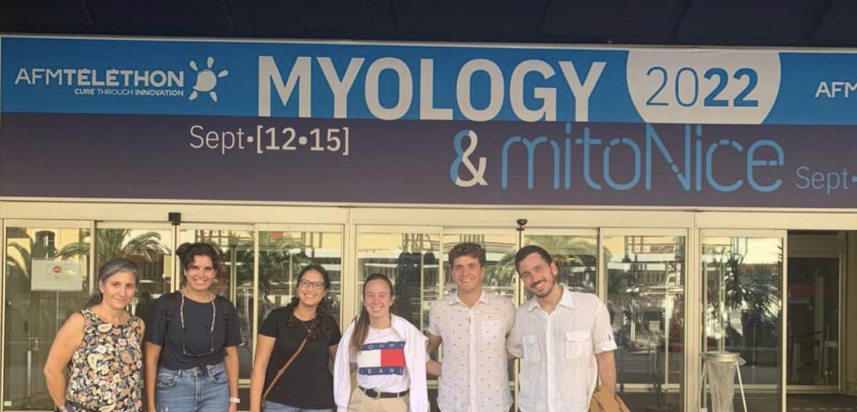 ainara_vallejo's tweet photo. Very exited to be with my group @Myology2022 in Niza. Great research and best City! https://t.co/86aWLpGIMq