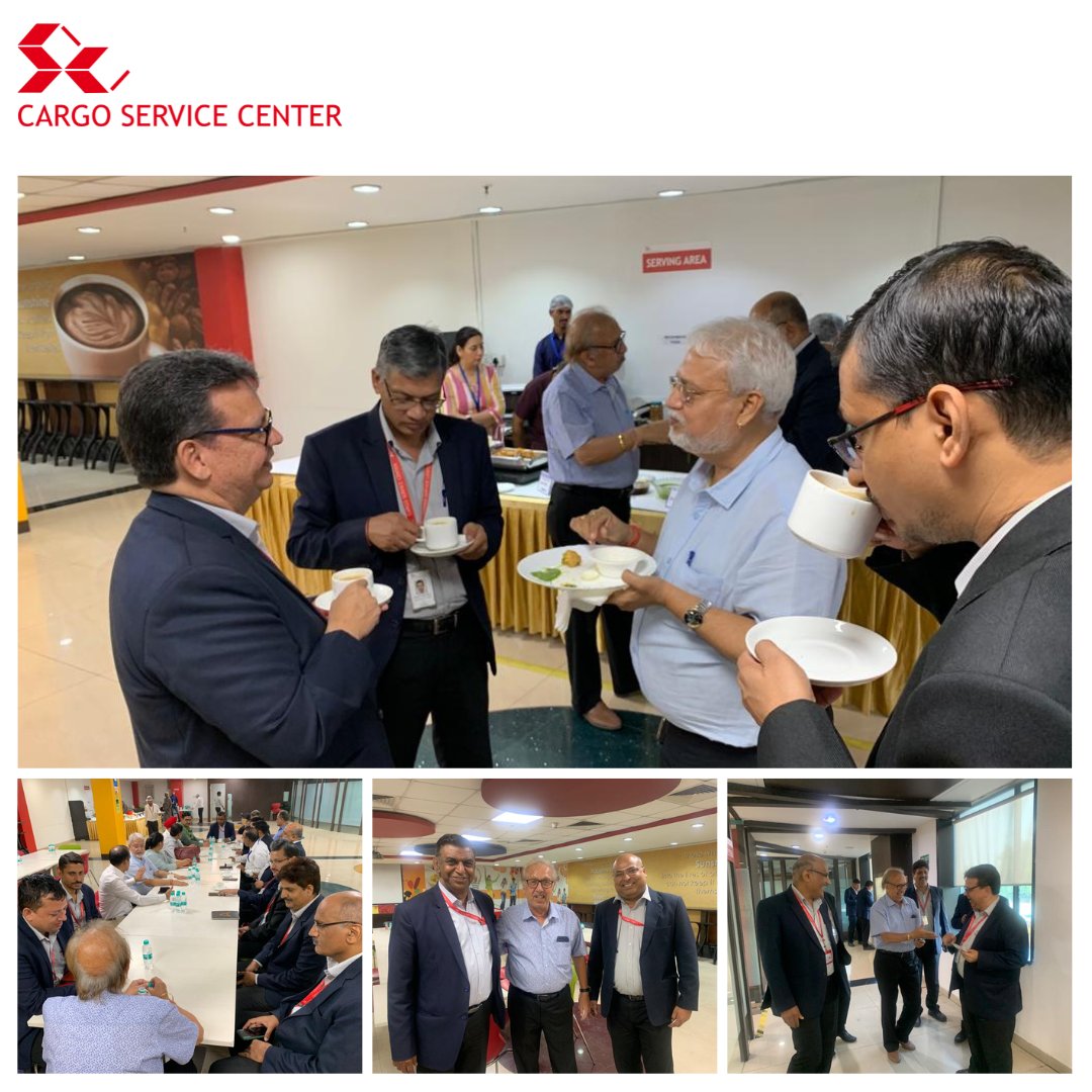 CSCIndia_PvtLtd's tweet image. #NewsAtCSC | A high tea was organized by Delhi Cargo service Center – a CSC Group Company for the Delhi Customs Brokers Association of New Delhi. All 15 members attended the tea session for a useful and purposeful interaction between DCSC and DCBA members.

#delhi #aircargo