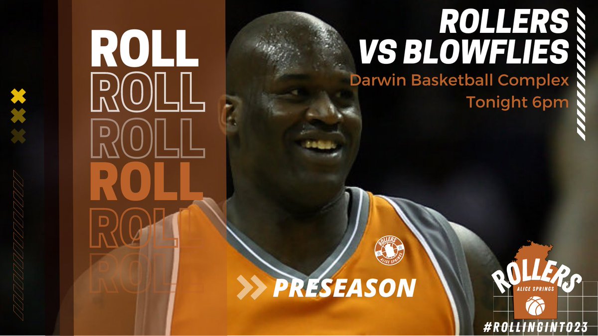 AliceRollers's tweet photo. First game of the AUBL Preseason starts tonight, and Darwin gets to see Shaq take the Aussie court for the first time!

📍Darwin Basketball Complex
⏰ 6:00pm ACST
🏀 vs. @HedlandBlowies 
📊 live stars and scores here on our Twitter https://t.co/E8eyHKvzeC