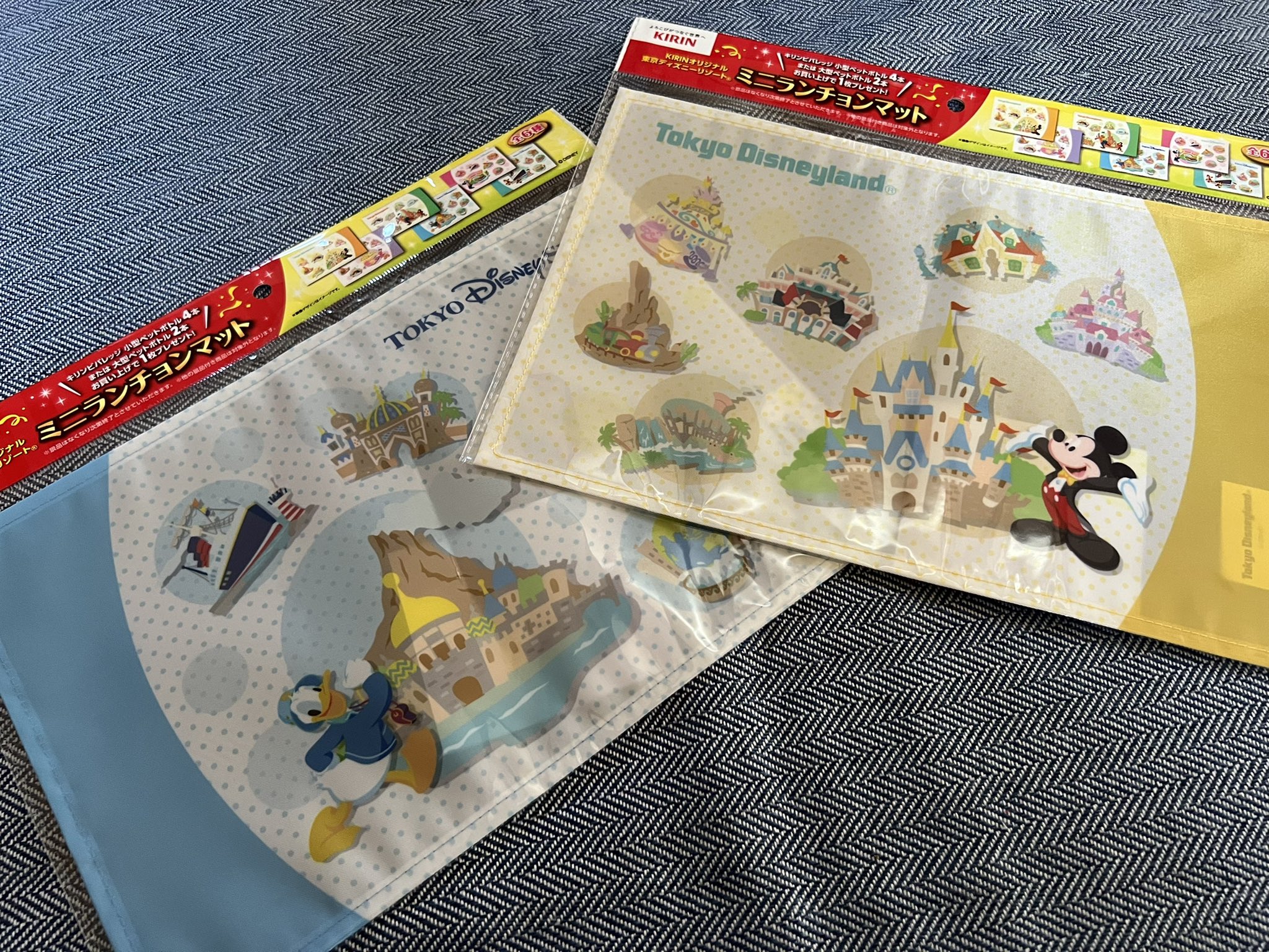 22 キリンビバレッジ ミニランチョンマット ノベルティグッズ