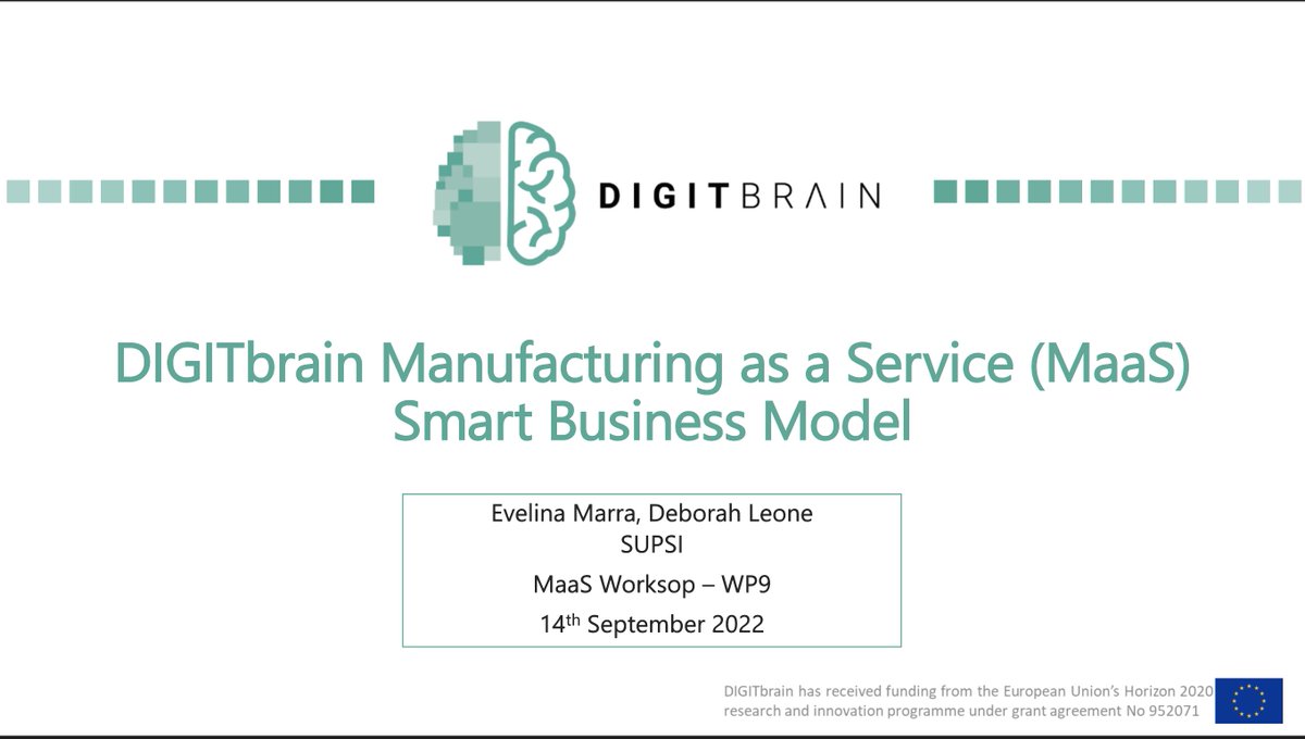 How can technologies support #manufacturing as a Service Business Models?

How can idle machine resources be monetized with the help of a #digitaltwin? 

In our internal workshop on #MaaS, we will shed light on precisely these questions and more!