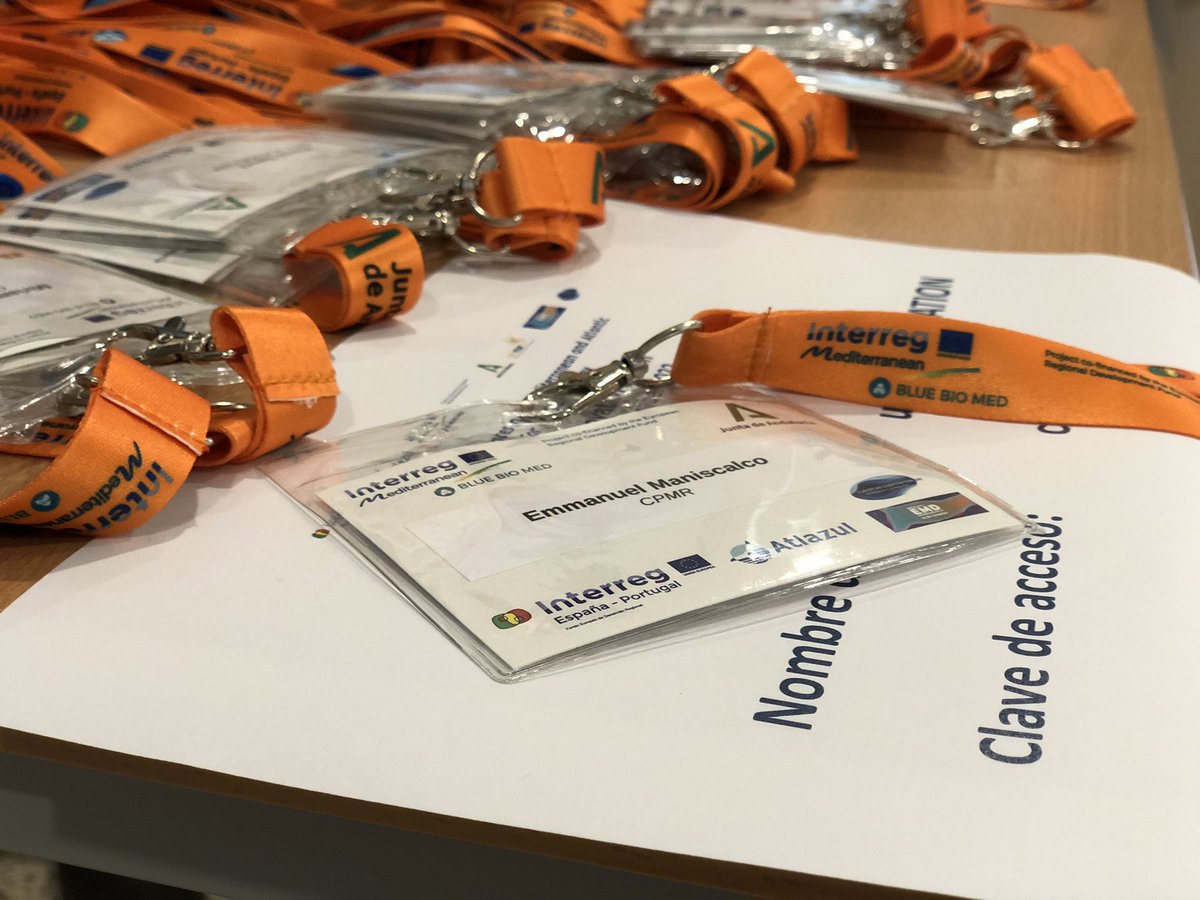 We are ready to welcome you to our “Blue Innovation Forum. Fostering alliances in the Mediterranean and Atlantic for the Blue Economy” happening today and tomorrow in #Cadiz 🌊

#EMDInMyCountry 
<a href="/BlueBioMed/">Blue Bio Med</a> <a href="/atlazul/">Proyecto ATLAZUL</a>