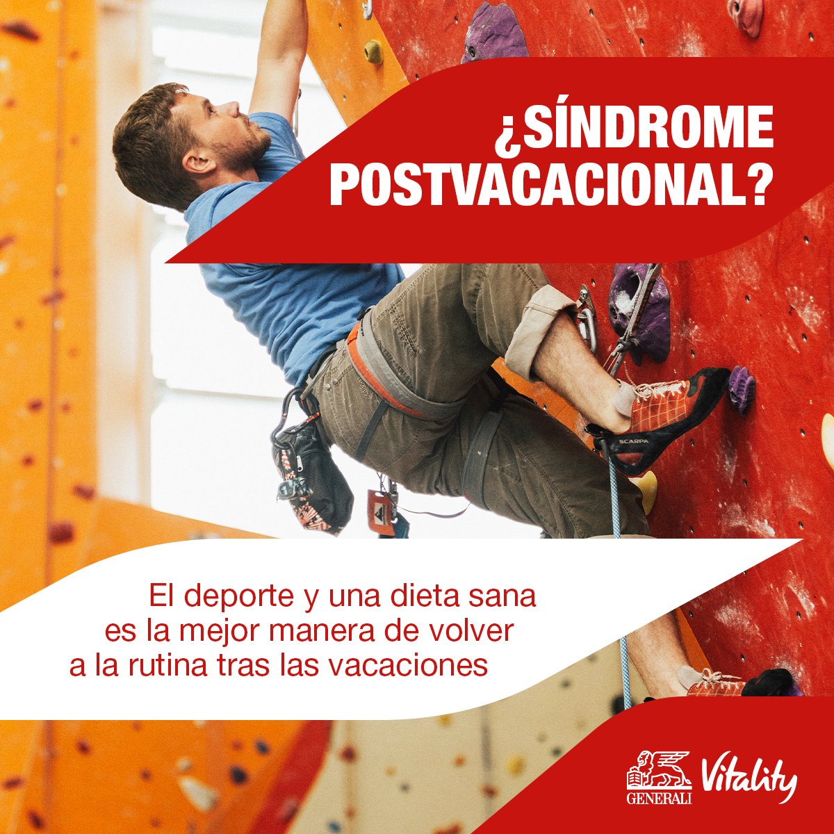 Generaliciscar's tweet photo. 😢¿A estas alturas y todavía con el bajón por la vuelta a la rutina? Pues tengo el remedio: 1️⃣ Empezar con #GENERALIVItality 2️⃣ Hacer ejercicio y... 3️⃣ ¡Llevarte GRANDES premios cuidándote con Vitality! Pregúntame y te digo cómo empezar. https://t.co/y6LEqzbBJ7