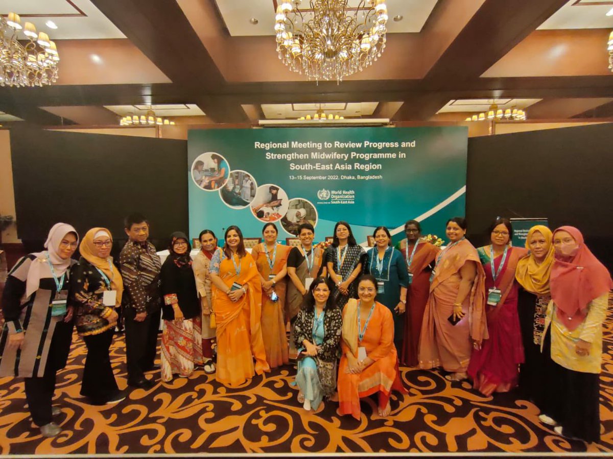Journey of Midwifery Initiative in India # Regional Meeting to Review Progress and Strengthen Midwifery Programme in South-East Asia Region in Dhaka, Bangladesh Sep 13-15 2022 # Cross Country learnings on Midwifery <a href="/MoHFW_INDIA/">Ministry of Health</a> <a href="/WHOSEARO/">World Health Organization South-East Asia</a> <a href="/world_midwives/">International Confederation of Midwives</a>