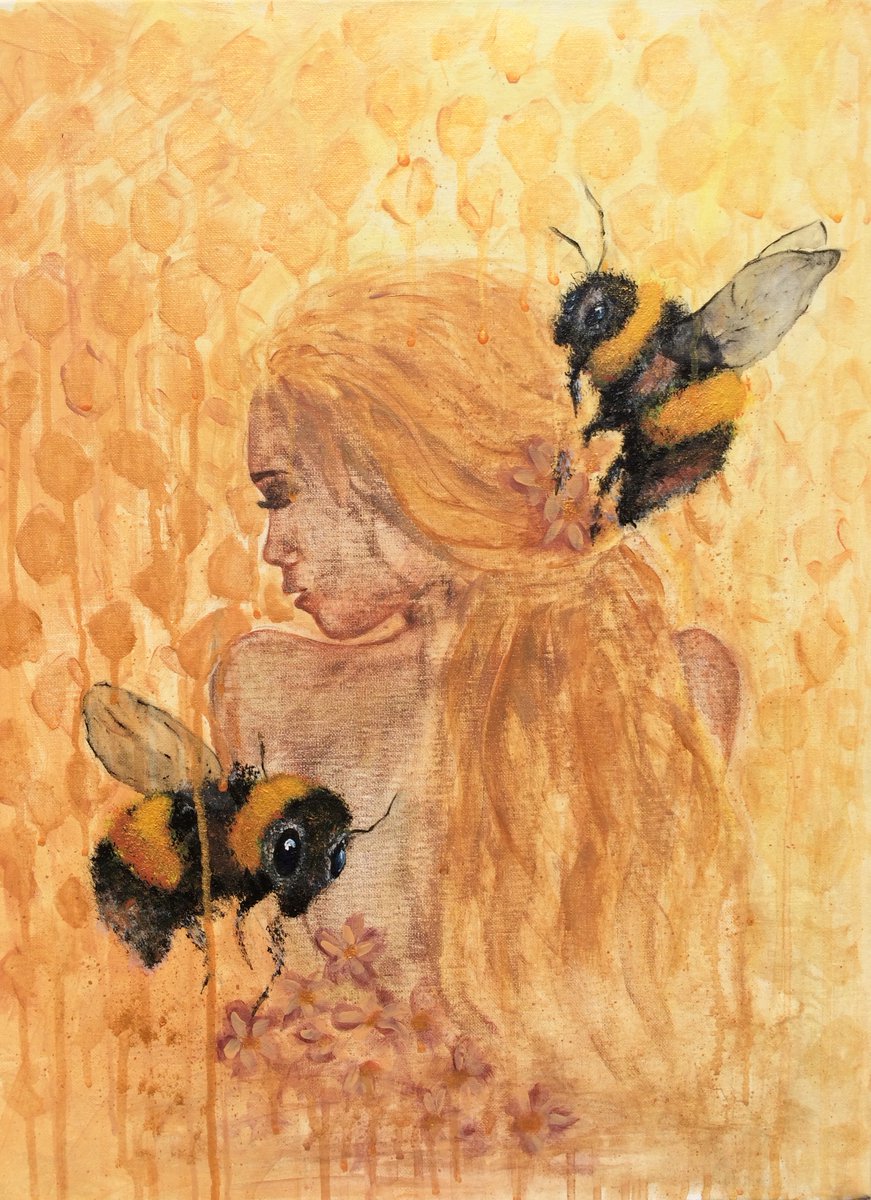 “Golden Freedom” 🐝
With half their life in flight they are as free as a living thing can be...
#Artists #ArtistOnTwitter #painting #art #artgallery #artnews #artinfo #acrylicpainting #acrylic #Canvas #bumblebee