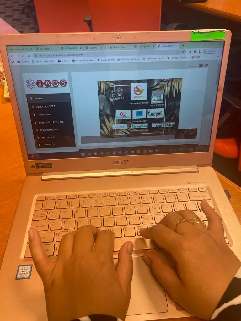 IabsUpm's tweet photo. IABS UPM team hard at work, in action. 
Great moments, fantastic cooperation, interesting personalities. 

Getting ready to fire up and boost our outreach. 

#iabs2022 
#universitiputramalaysia 
#universitasbrawijaya 
#behindthescene 
#iabsUPM2022team https://t.co/JElpkt29NM