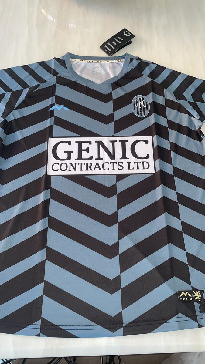 Greenock_FC's tweet photo. New strips have arrived for the season massive thanks to Genic Contracts @GeorgeS1872 👏🏻👏🏻⚽️ https://t.co/fCotXTZd1C