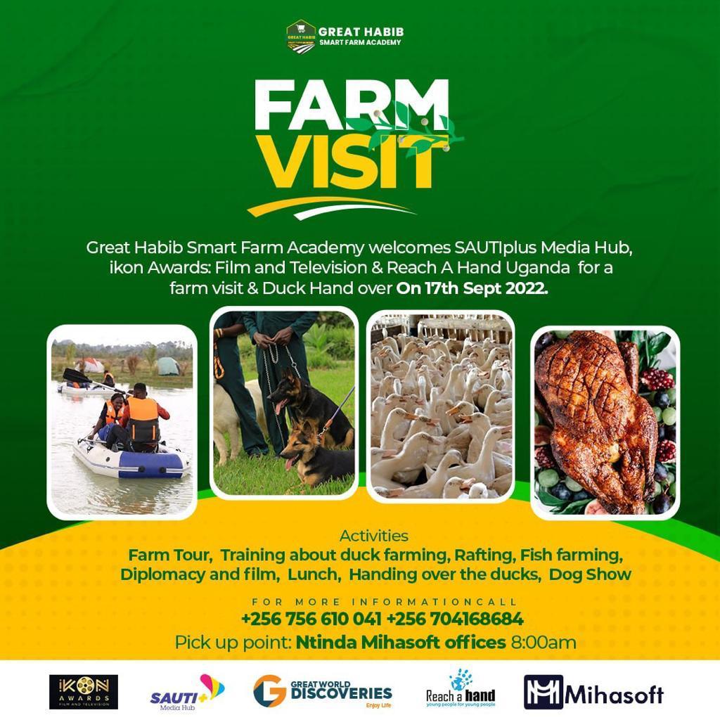 Did you know that the duck is the common name for numerous species of waterfowl in the family anatidae ? We can't wait to host <a href="/reachahand/">Reach A Hand Uganda</a>, <a href="/SAUTIplusTV/">Sauti Plus TV</a>, @AfrikaIkons ,  @Mihasoft_ug and <a href="/GWDiscoveries/">Great World Discoveries International</a> Teams for a  #GHSFAVisit this Saturday.