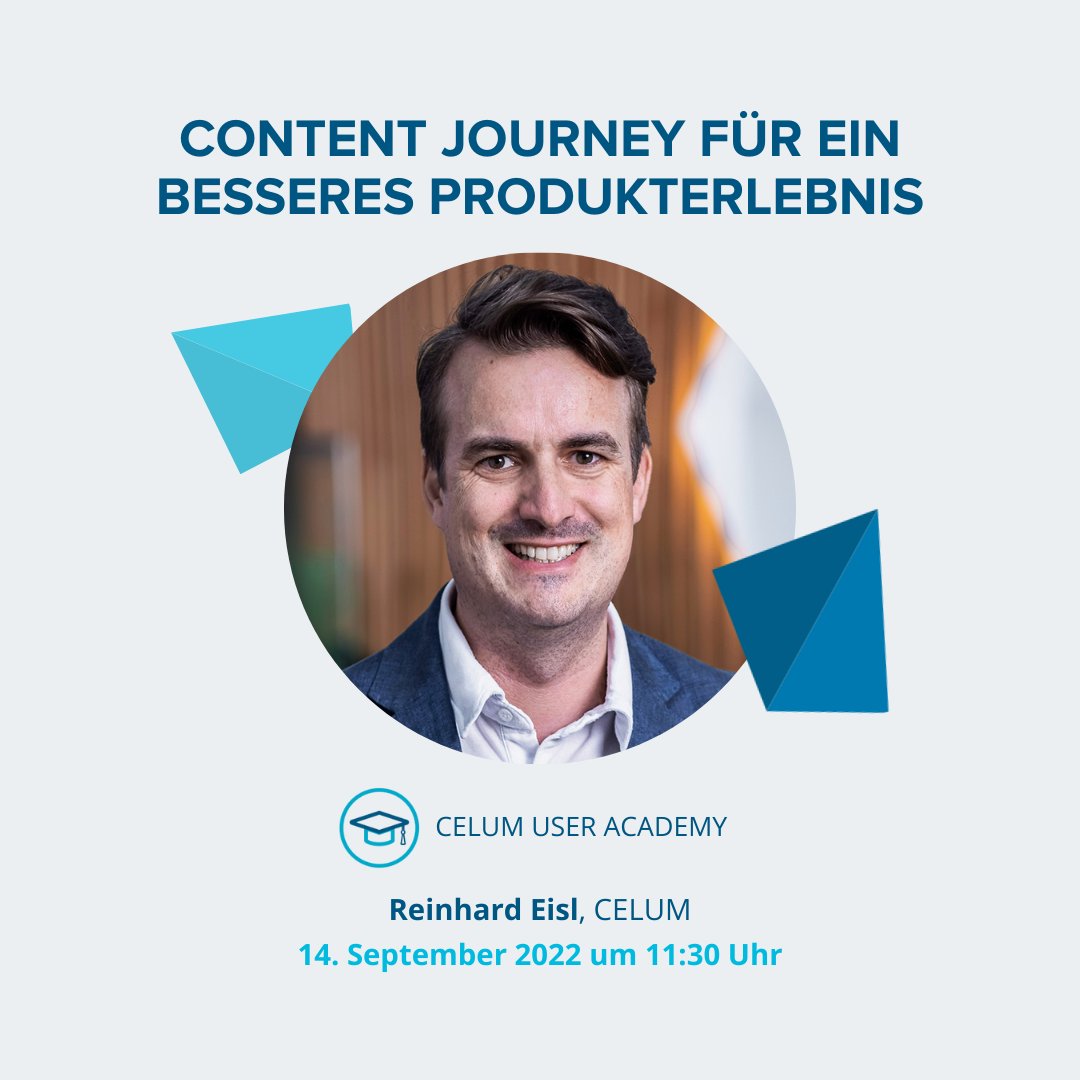 📢 Letzte Chance: Melde dich zur heutigen User Academy mit Reinhard Eisl an! Er nimmt dich um 11:30 Uhr mit auf eine Content-Reise zu einem besseren Produkterlebnis.
Sei dabei: hubs.ly/Q01kJb3k0