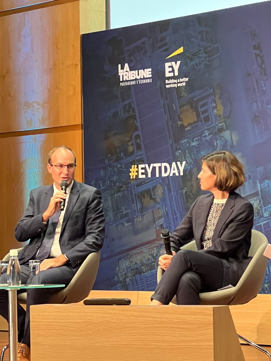 VerkorSAS's tweet photo. #Event #EYTDAY
Benoit Lemaignan, a rappelé a quel point la France est un territoire attractif. En réunissant les bonnes conditions, des projets tels que Verkor émergent rapidement pour transformer notre économie, tout en préservant la planète et ses habitants.
@LaTribuneEvents https://t.co/iwP1waWiRC