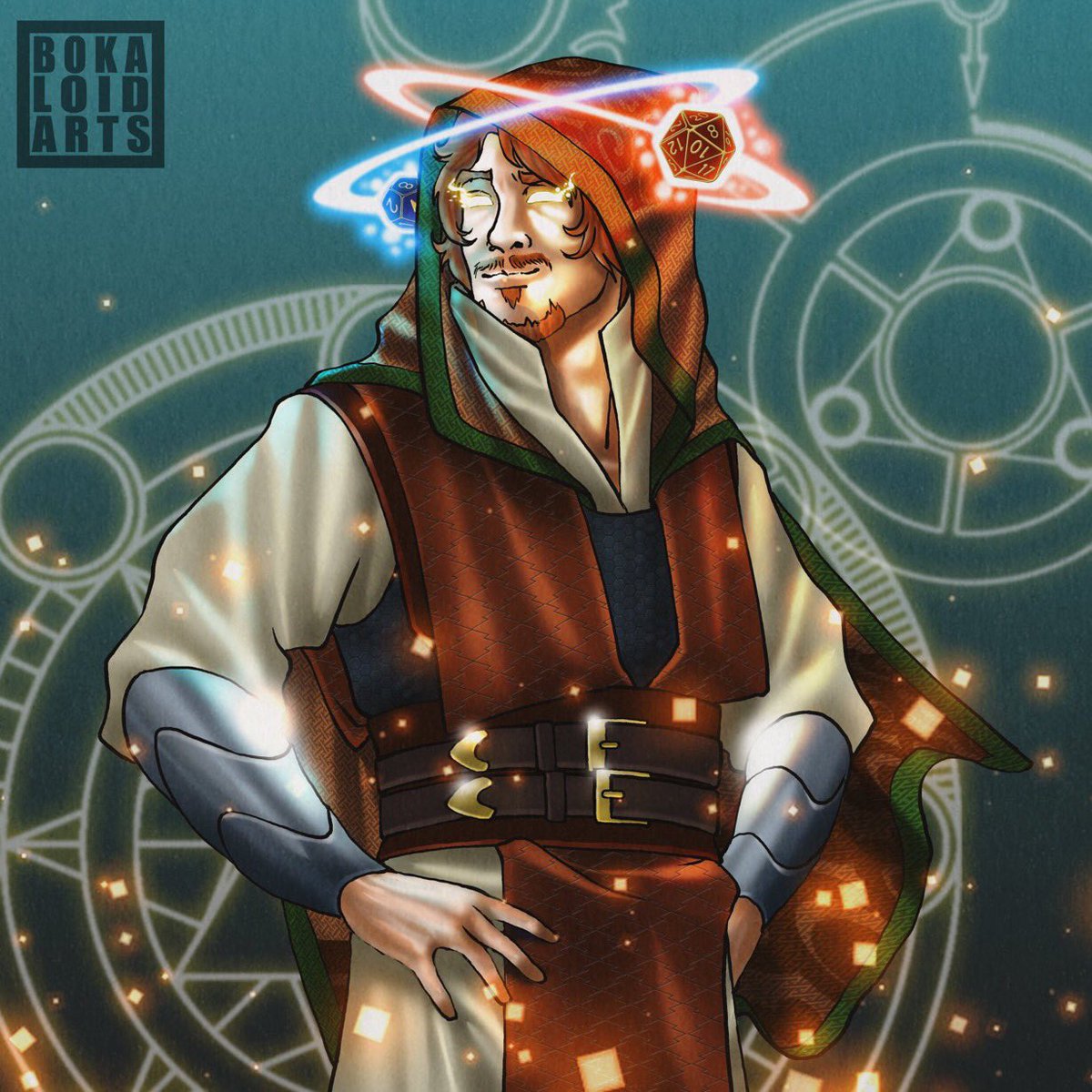 Another great commission piece histedecfraidarts chec usuout at opensea.io/BOKALOID_ARTS