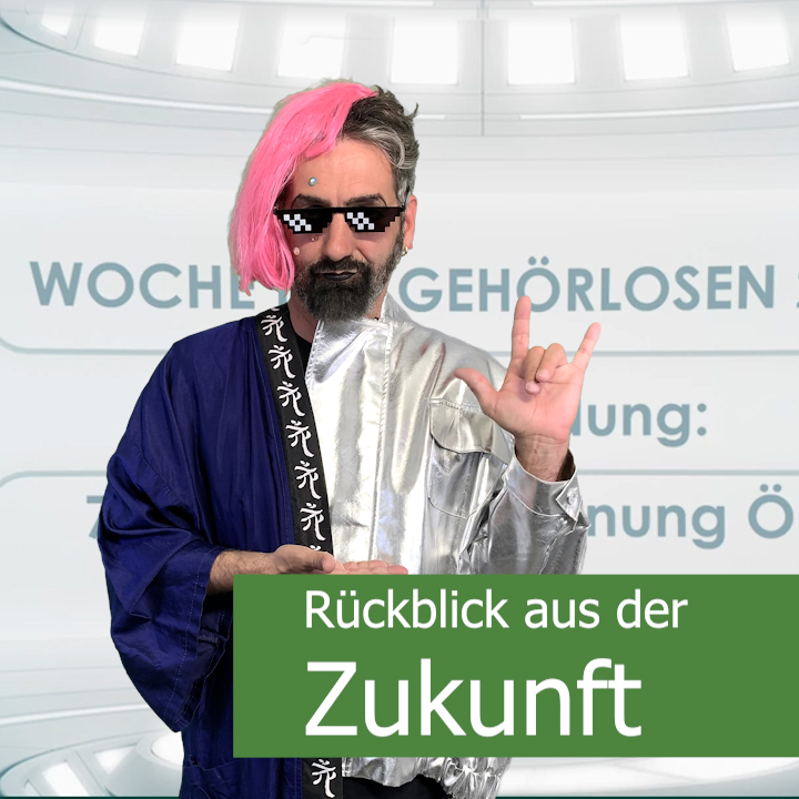 equalizent_eu's tweet photo. Bald beginnt die #WocheDerGehörlosen 🧏 
Wir haben dafür eine ZEITREISE🚀gemacht und blicken aus dem Jahr 2075 zurück auf die Erfolge der #DeafCommunity in den letzten Jahrzehnten.😃
Glaubst du das wird alles so passieren?
#Gebärdensprache #IWDP2022
➡️https://t.co/T6sa0eQOL4⬅️ https://t.co/iQ1n6xzcnM