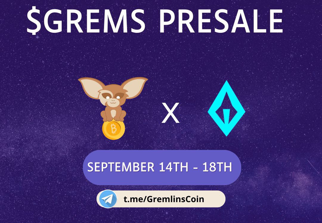 GremlinsCoin's tweet image. #Grems #gremlins #presale #gempad #bullish #bitcoin