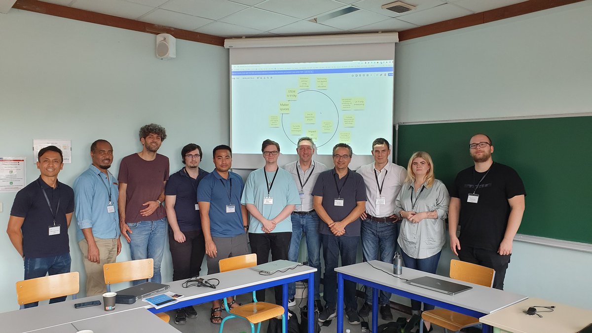 MikhailFominykh's tweet photo. On Tuesday 13 September 2022, we organized a Doctoral Education in Technology-Enhanced Learning workshop at the @ECTELconference #ectel22 #ectel2022 by the #detel @EUErasmusPlus project, @MikhailFominykh and @rklemke https://t.co/9AL1MFe7n7