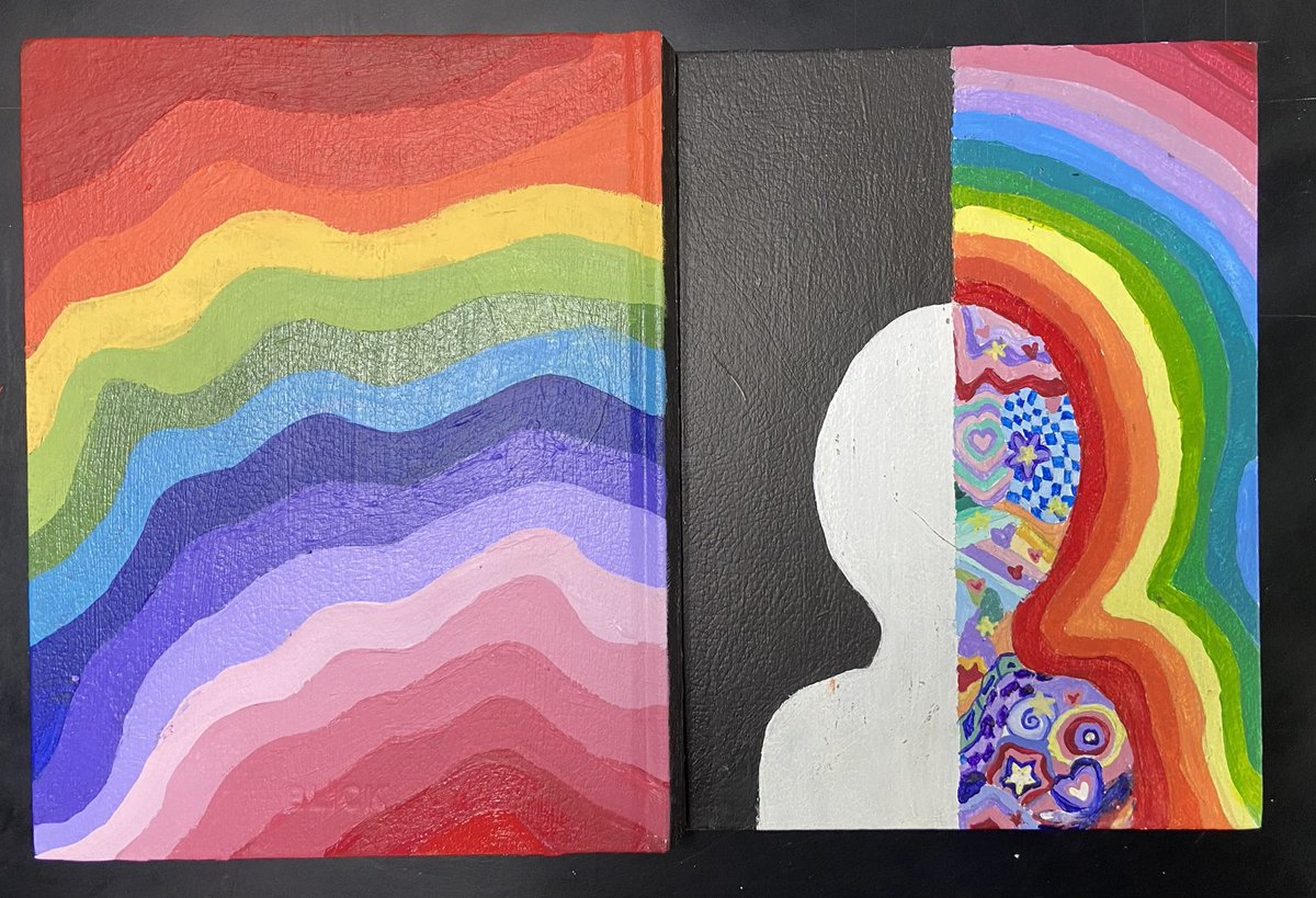 aiscvisualarts's tweet image. #AISCMiddleSchool artists completed their first unit. They designed the cover pages of their #InvestigationJournal expressing important pieces of their #Identity. A few artworks by the #AISCLearner #AISCInTheClassroom #AISCArts