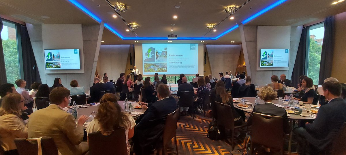 Happening now in Barcelona: <a href="/chalmersuniv/">Chalmers University of Technology</a> Breakfast Meeting discussing exchanges with european and international partners at #EAIE2022 in Barcelona. Really nice meeting all our partners IRL. #Erasmus+ #GlobalExchange