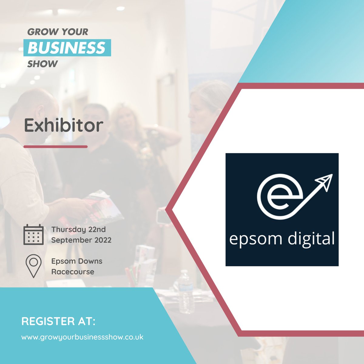 Welcome to Epsom Digital

Register your free tickets for the show here...
tinyurl.com/4hn2zna9

growyourbusinessshow.co.uk

#gybsuk #growyourbusinessshow #epsomdigital #digitalmarketing #businessnetworking #businesssupport #business #surrey #surreybusiness #expo #surreyevents