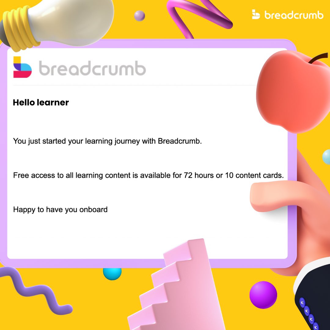 Are you curious about all that you can learn with Breadcrumb? Download the app on your iPad and check it out! #download #breadcrumb #learningisfun #learninganddevelopment #growth