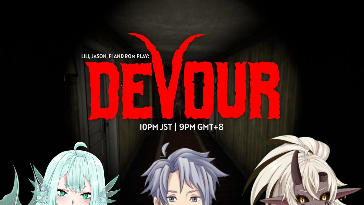 LilithOceanmaw's tweet photo. I'M AT WORK AND I FORGOR TO MAKE A POST

Catch me and my good friends @JStylishly, @FidelityDp, and Rom try to exorcise some demons while screaming bloody murder tonight at 9PM GMT+8/10PM JST!!

See you there!

#Vtubers #PHVtuber #ENVtuber #VtubersUprising https://t.co/rnoza0Imx0