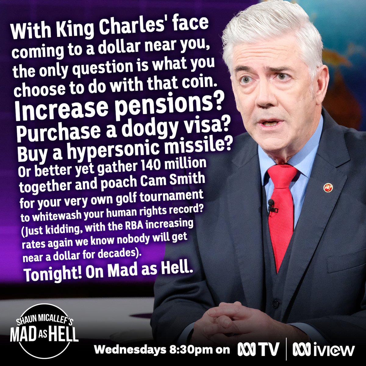 Don't miss <a href="/madashelltv/">Mad As Hell</a> TONIGHT on <a href="/ABCTV/">abctv</a>
