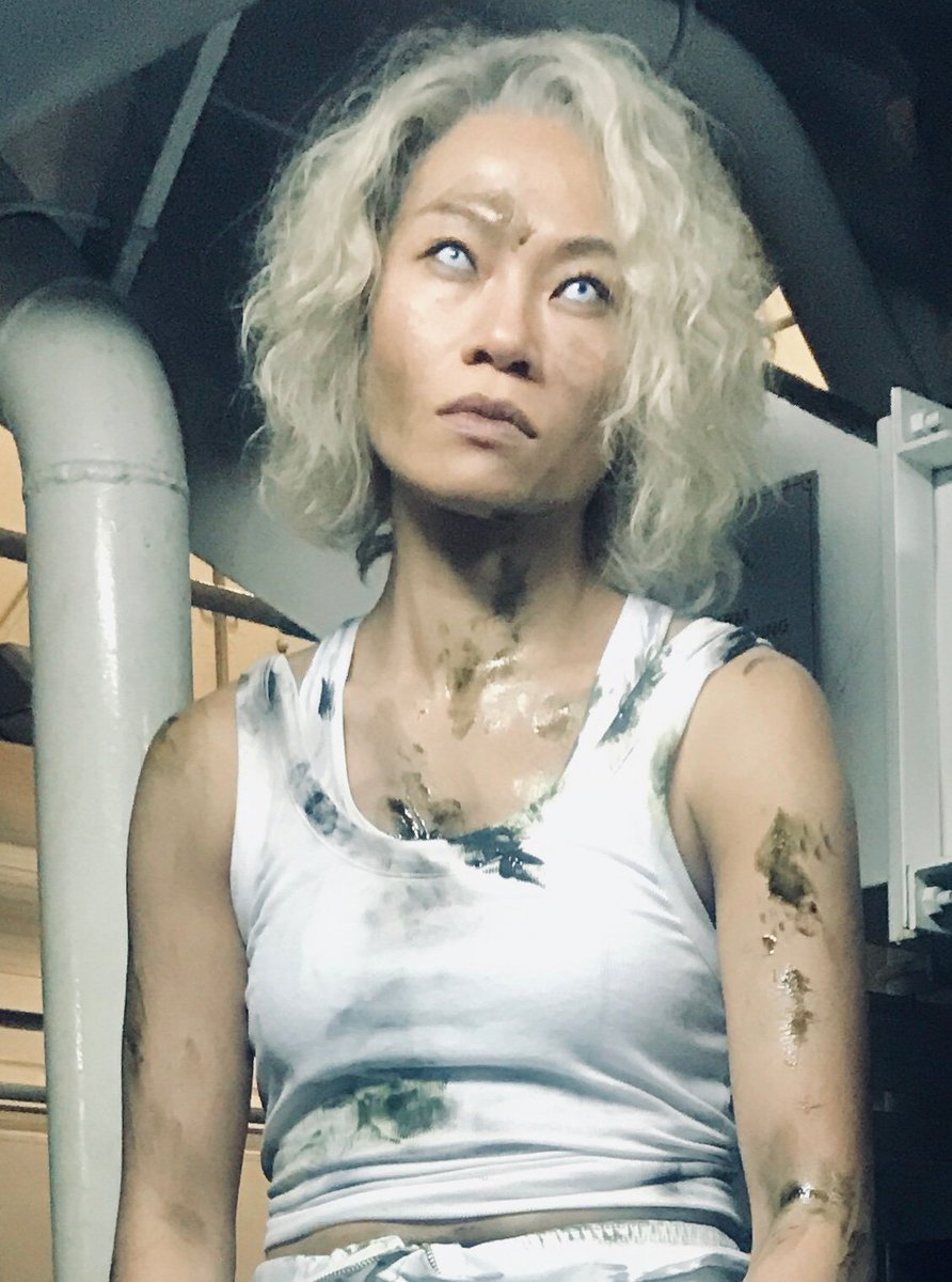 the Filipino character of the day is Pollution from Good Omens (canon)! their pronouns are they/them. they are also canonically non-binary!