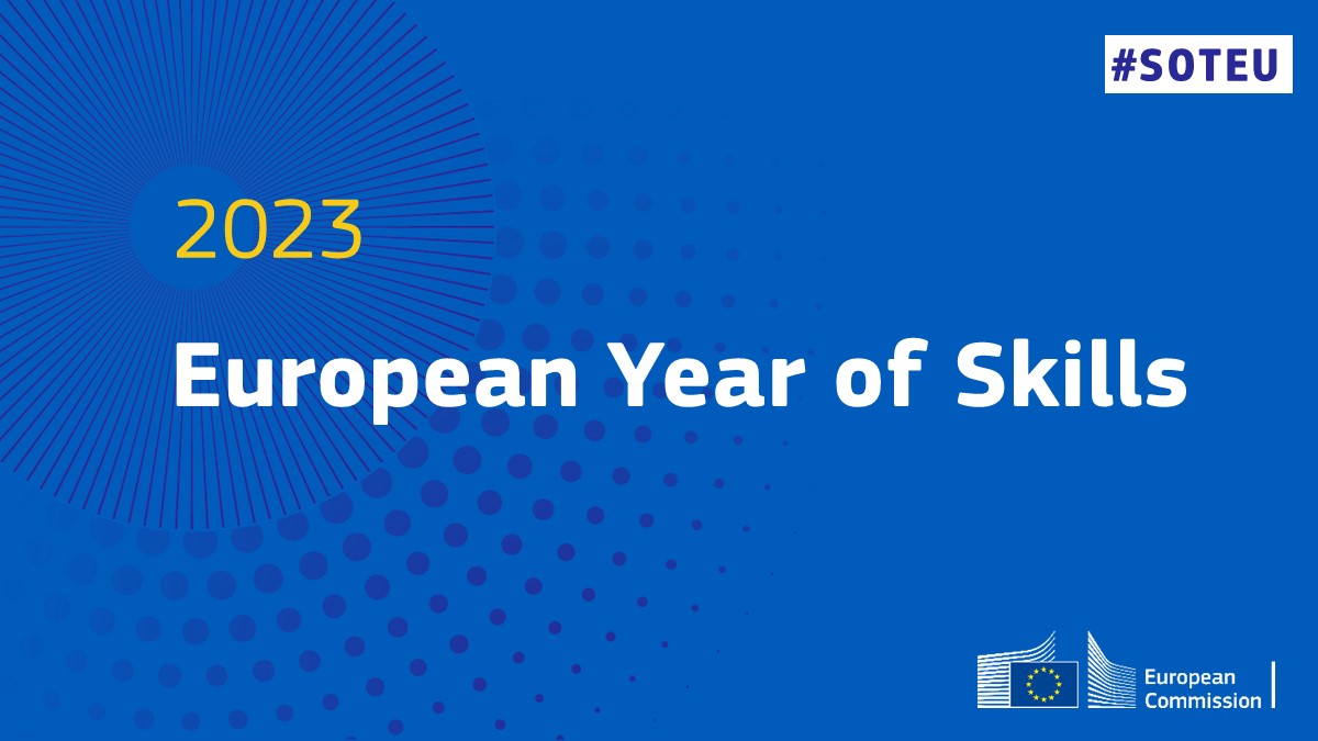 Unemployment is at a record low, and this is great.  
At the same time, job vacancies are at a record high. 

We need much more focus in our investment on professional education and upskilling.  

We are proposing to make 2023 the European Year of Skills. 

#SOTEU