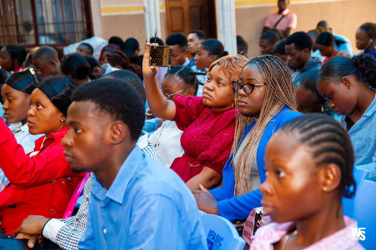 OngLfm's tweet photo. Merci aux étudiants de l’IFASIC pour la considération, ainsi que nos invités.
@colette_tshomba @Wwiva1 https://t.co/DpUTF8u3c7