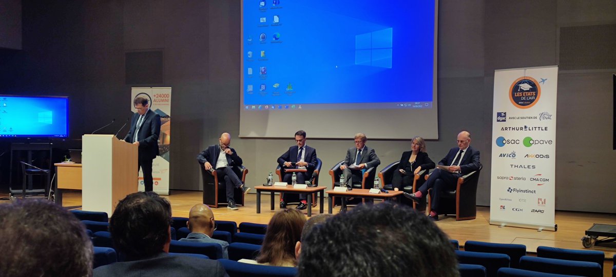 FrRobardet's tweet photo. Lancement des États de l'Air à la @DGAC avec la participation d @airfrance de @GroupeSNCF @GroupeADP https://t.co/FT7aK7r7TD