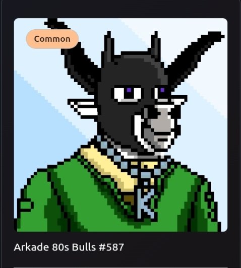 Thank you <a href="/kadenazombies/">kdazombies (MINT LIVE)</a> for won my an 80s Bull nft. Mint is still live on kadenazombies.com

#KDA #KDAZOMBIES #ARKD # NFTGiveaway #NFT