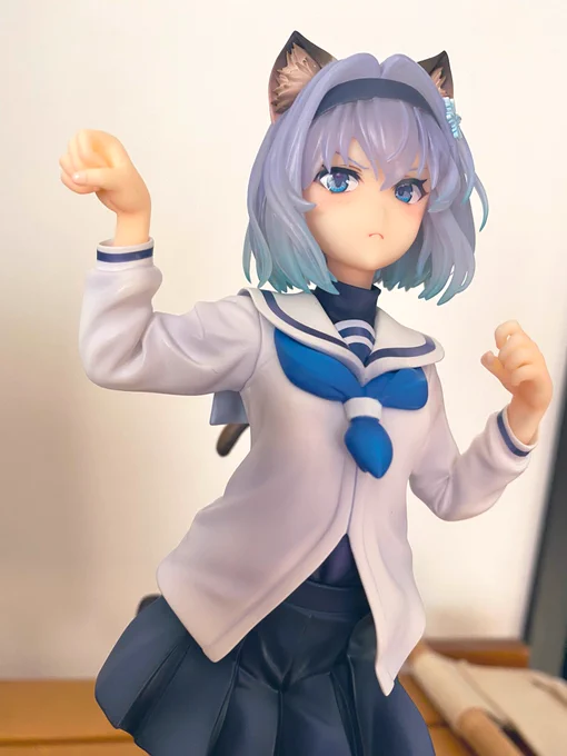 姉弟子フィギュアをいただきました #りゅうおうのおしごと 