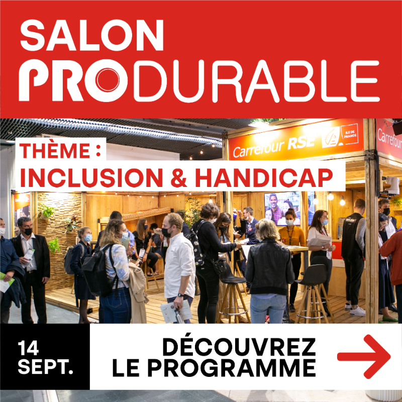 CE_iledefrance's tweet photo. [🕚 11H15 - INCLUSION &amp; HANDICAP] 
@apfhandicap @LADAPT #Handicall et bien d’autres acteurs vous invitent à les retrouver pour évoquer ensemble des solutions pour lutter contre l’#exclusion.
@PRODURABLE #Produrable #RSE