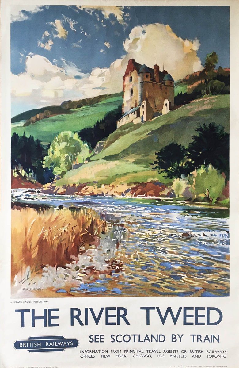 Jack Merriot was a fine artist &amp; whilst his poster work has been described as “chocolate box” in rather sniffy tones, I must confess I like chocolate. His British Rail posters are some of the best of the type. See this <a href="/goodwoodrevival/">Goodwood Revival</a>  from Friday or online now