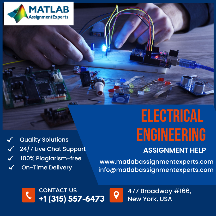 ExpertsMatlab's tweet photo. Are you stuck with your electrical engineering assignment? Are you wondering how to meet your Professor's deadline? Don't worry we are here to help you out in all possible way.
Visit https://t.co/xFRPRU7zO1 or you can mail us at info@matlabassignmentexperts.com
#matlabassignment https://t.co/TsWWCtA5w4
